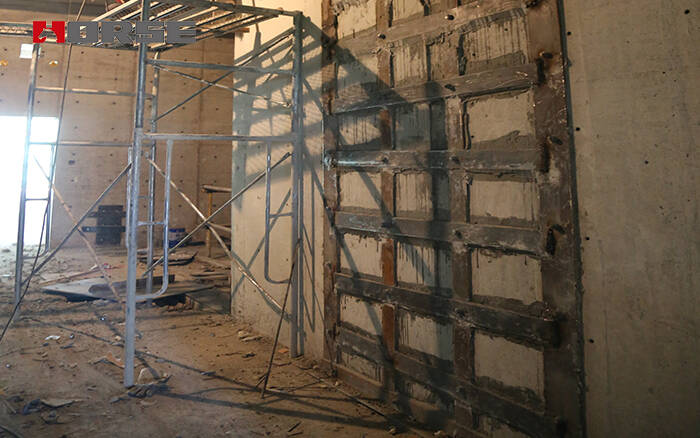 crack repair with steel plate crack repair with steel plate