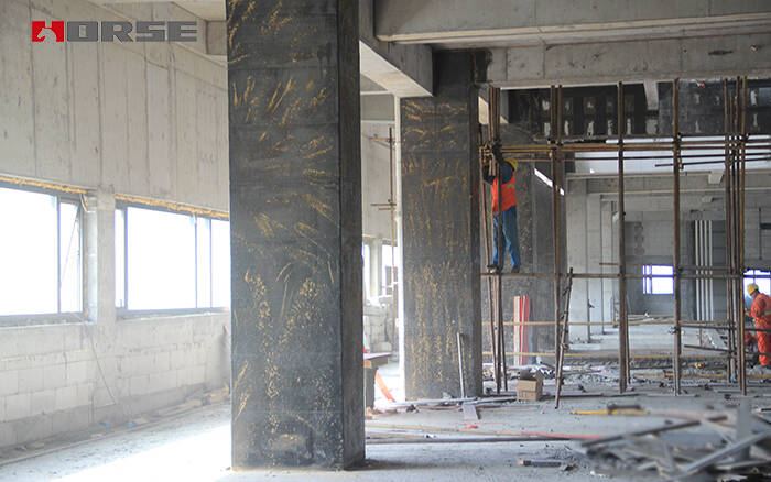 Working process of structural strengthening Working process of structural strengthening