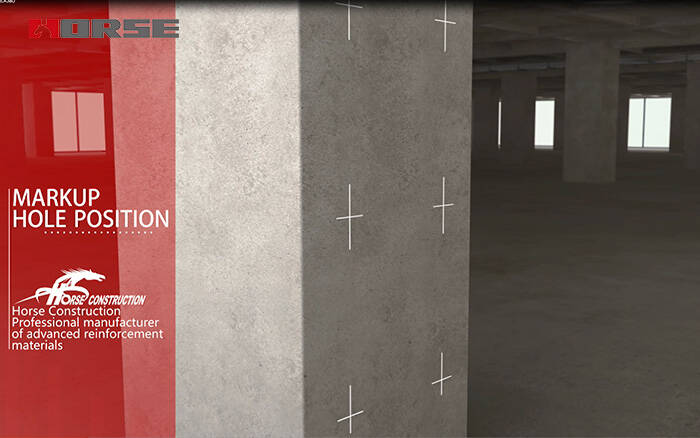 make up hole positation for install anchoring adhesive make up hole positation for install anchoring adhesive