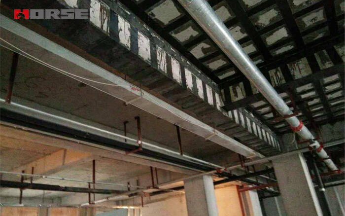 Industrial workshop seismatic retrofitting Industrial workshop seismatic retrofitting