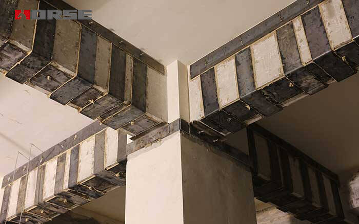 beam strengthening by steel plate beam strengthening by steel plate