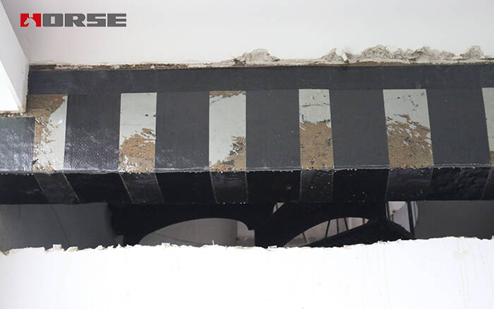 concrete beams strengthened with carbon fiber fabric concrete beams strengthened with carbon fiber fabric