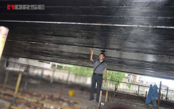 carbon fiber fabric(CFRP) in reinforcement Bridge carbon fiber fabric(CFRP) in reinforcement Bridge