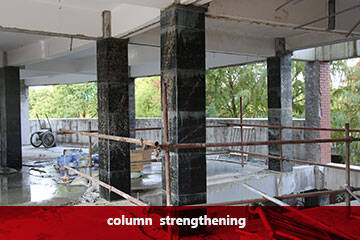 Carbon Fibre Sheet For Concrete Columns Strengthening Carbon Fibre Sheet For Concrete Columns Strengthening