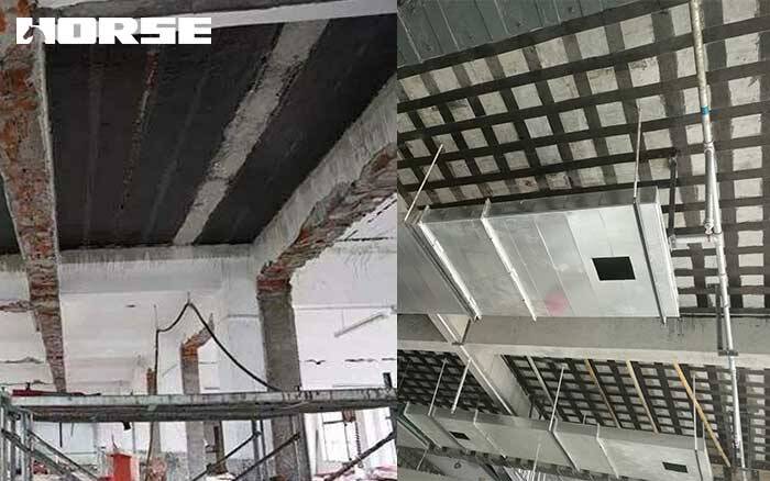 carbon fiber reinforced masonry structure and concrete structure carbon fiber reinforced masonry structure and concrete structure