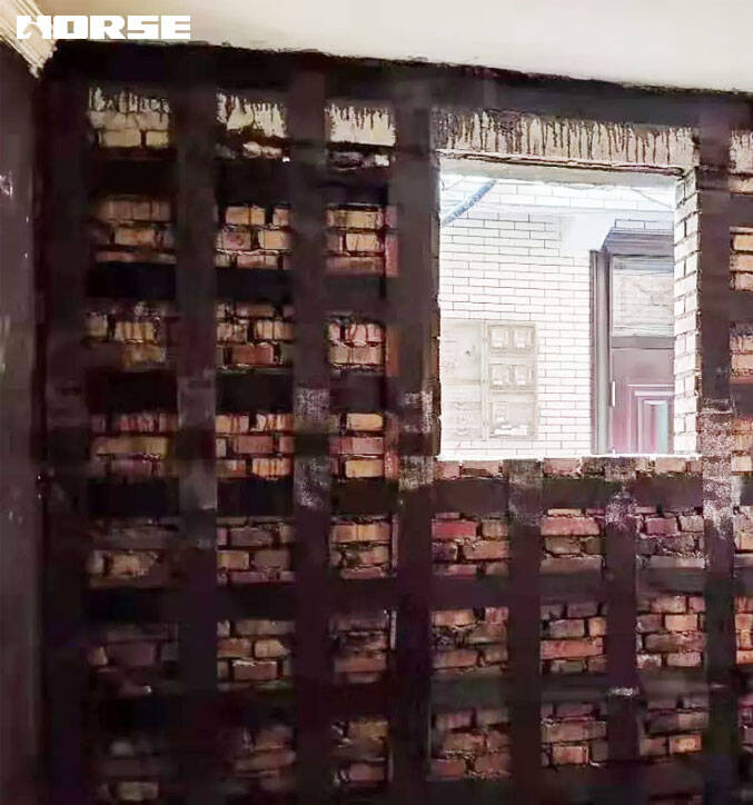 Masonry reinforcement and strengthening with carbon fiber Masonry reinforcement and strengthening with carbon fiber