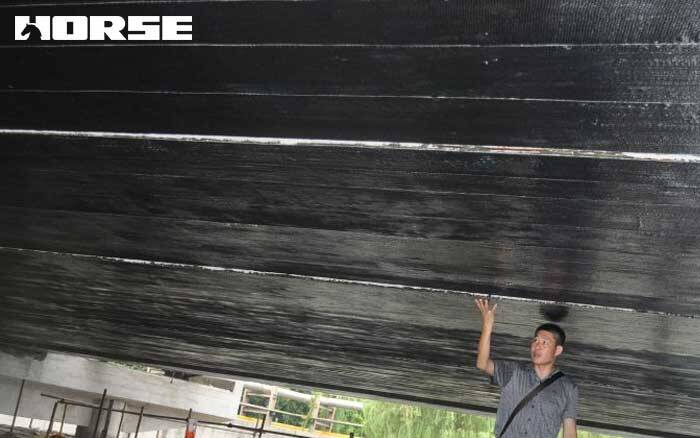 Retrofitting and repairing bridge cracks with carbon fiber reinforced polymer Retrofitting and repairing bridge cracks with carbon fiber reinforced polymer