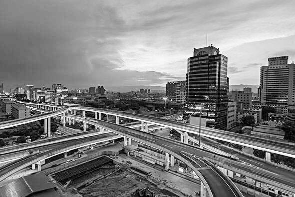 Prestressed CFRP laminate reinforced Gulou overpass Prestressed CFRP laminate reinforced Gulou overpass