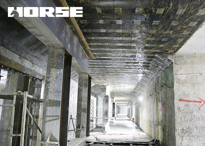 Surface protection after carbon fiber strengthening Surface protection after carbon fiber strengthening