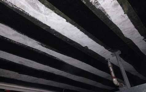 Slab strengthening with Horse FRP strengthening system Slab strengthening with Horse FRP strengthening system