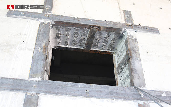 Bonded steel reinforcement for opening slab Bonded steel reinforcement for opening slab