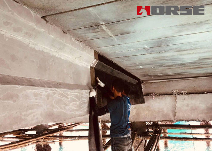 Repair and Strengthening of Old Jetty With HM-30 Carbon Fiber Repair and Strengthening of Old Jetty With HM-30 Carbon Fiber