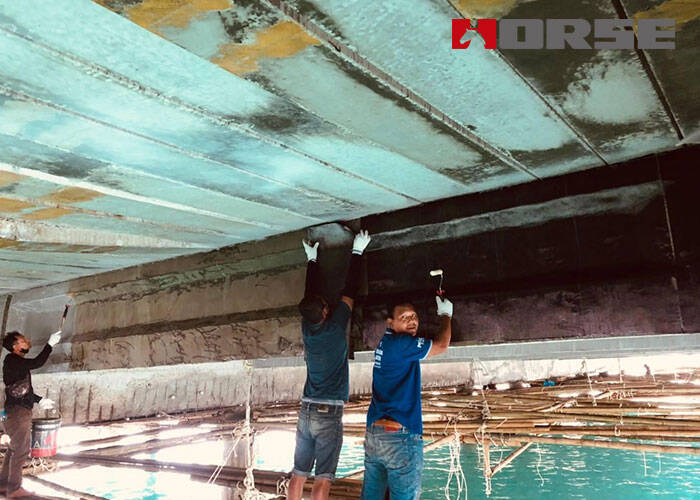Repair and Strengthening of Old Jetty With HM-30 Carbon Fiber Repair and Strengthening of Old Jetty With HM-30 Carbon Fiber