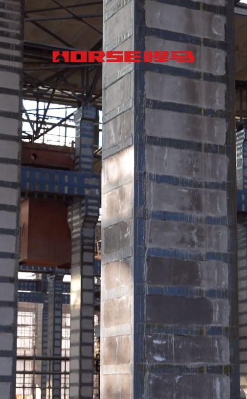 Columns, steel jacketing Columns, steel jacketing
