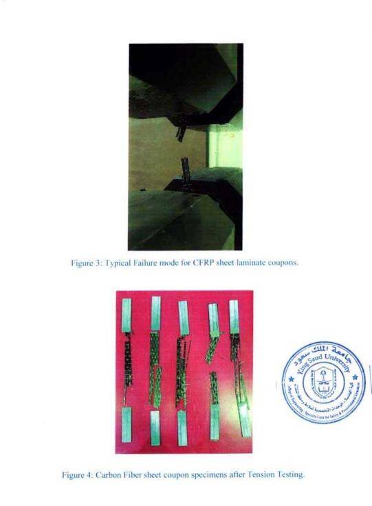 Tension Testing of CFRP Sheet HM-30