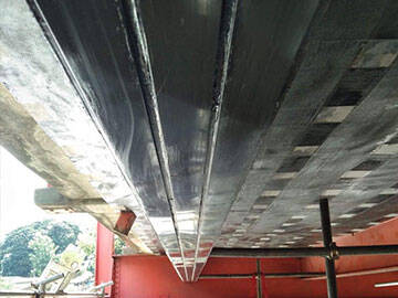 Repairing & Strengthening Damaged RC Bridge Girders Using HM Carbon Fiber CFRP Strip