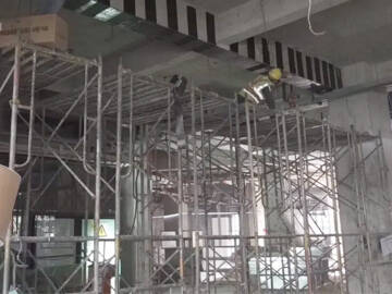 Carbon Fiber Repair the Slabs and Beams Cracks of Building